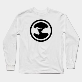 Dynamic Crypto Trend Symbol - Bull and Bear Long Sleeve T-Shirt